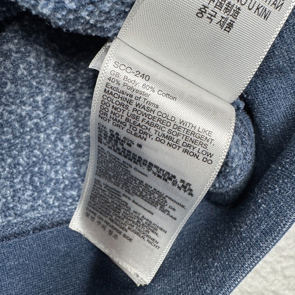 Marmot‎ Graphic Logo Hoodie Sweater Blue Men's Size Large - Picture 5 of 9